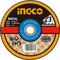 DISCO DE CORTE METAL 9´´ 230X1.6X22.2MM INGCO (MCD302302)