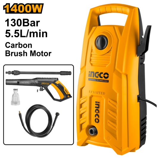 HIDROLAVADORA 1400W INGCO (HPWR14008)