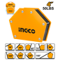 ESCUADRA MAGNETICA 9 ANGULOS 4'' - 50LB INGCO (AMWH50042)