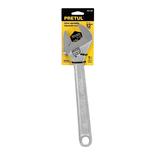LLAVE AJUSTABLE 12'' PRETUL (PET-12P)