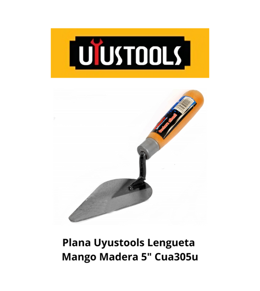 PLANA LENGUETA 5 AC M/MADERA UYUSTOOLS  (CUA305U)