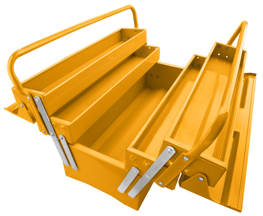 CAJA DE HERRAMIENTAS METALICA INGCO DE 3 NIVELES (HTB02)