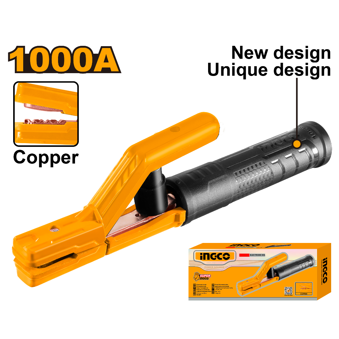 PINZA PORTA ELECTRODO INDSUTRIAL 1000A INGCO (WAH10008)