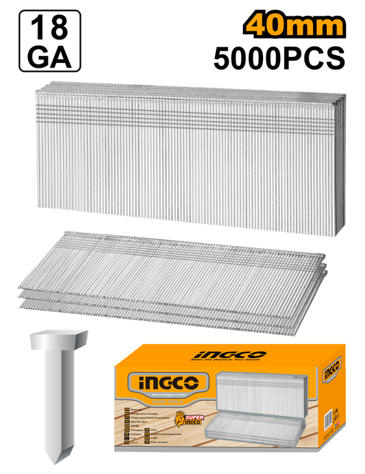 CLAVOS 40MM 5000PCS INGCO (ANA18401)