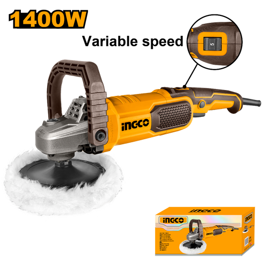 PULIDORA ELECTRICO INDUSTRIAL 1400W/180MM INGCO (AP140016)