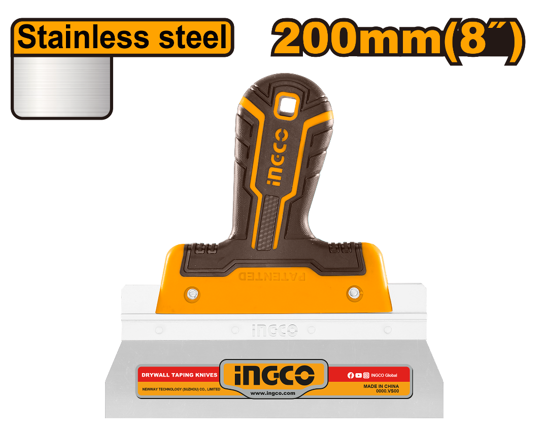 ESPATULA YESO 8´´ 200MM INGCO (HPUT78200)