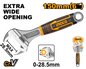 LLAVE FRANCESA AJUSTABLE 6´´ MANGO ANTIDESLIZANTE INGCO (HADW131068)