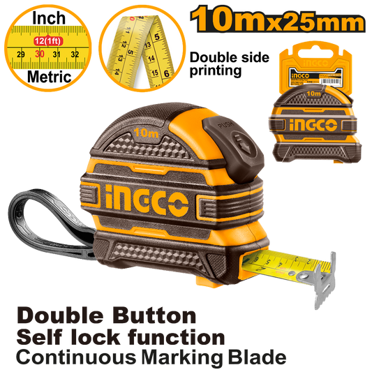 HUINCHA METRICA 25MMX10  INGCO (HSMT081025)