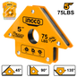 ESCUADRA MAGNETICA 5´´ 75 LBS INGCO (AMWH75051)