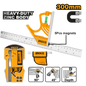 ESCUADRA COMBINACION MAGNETICA 300MM INGCO (HSR530255)