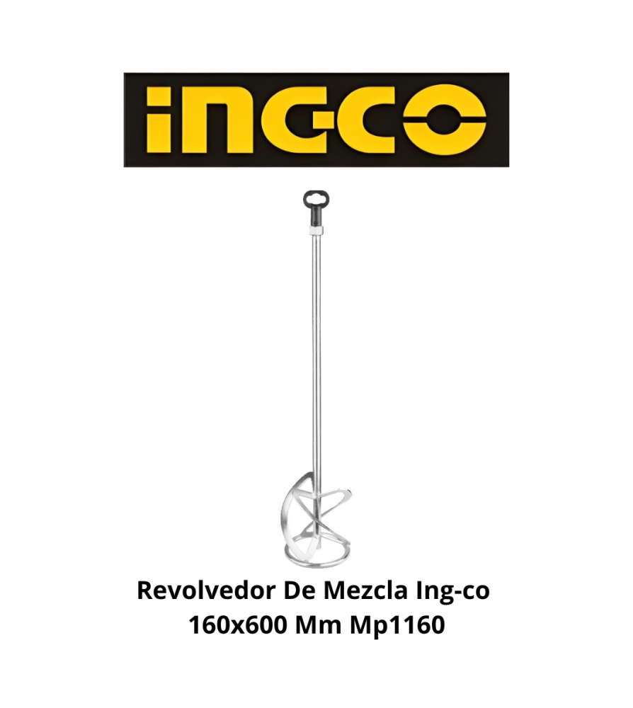 REVOLVEDOR DE MEZCLA PARA MEZCLADOR 160X600MM INGCO (MP1160)