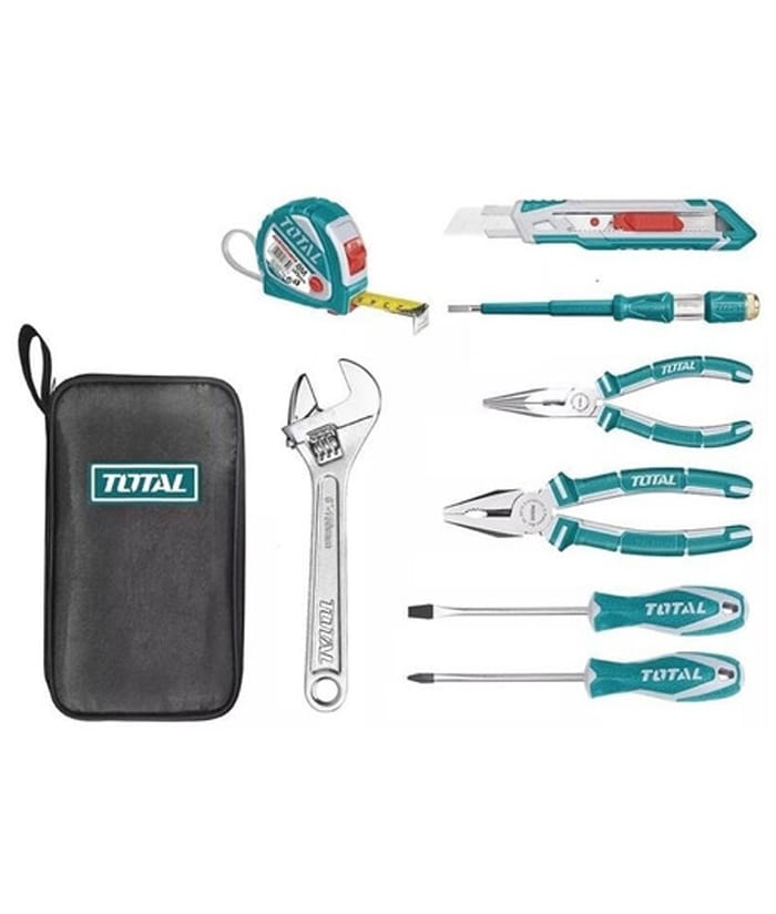 SET DE HERRAMIENTAS TOTAL 9 PZAS. (THKTHP90096)