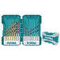 SET DE BROCAS MULTIFUNCION HSS 16 PZAS. TOTAL (TACSDL11601)