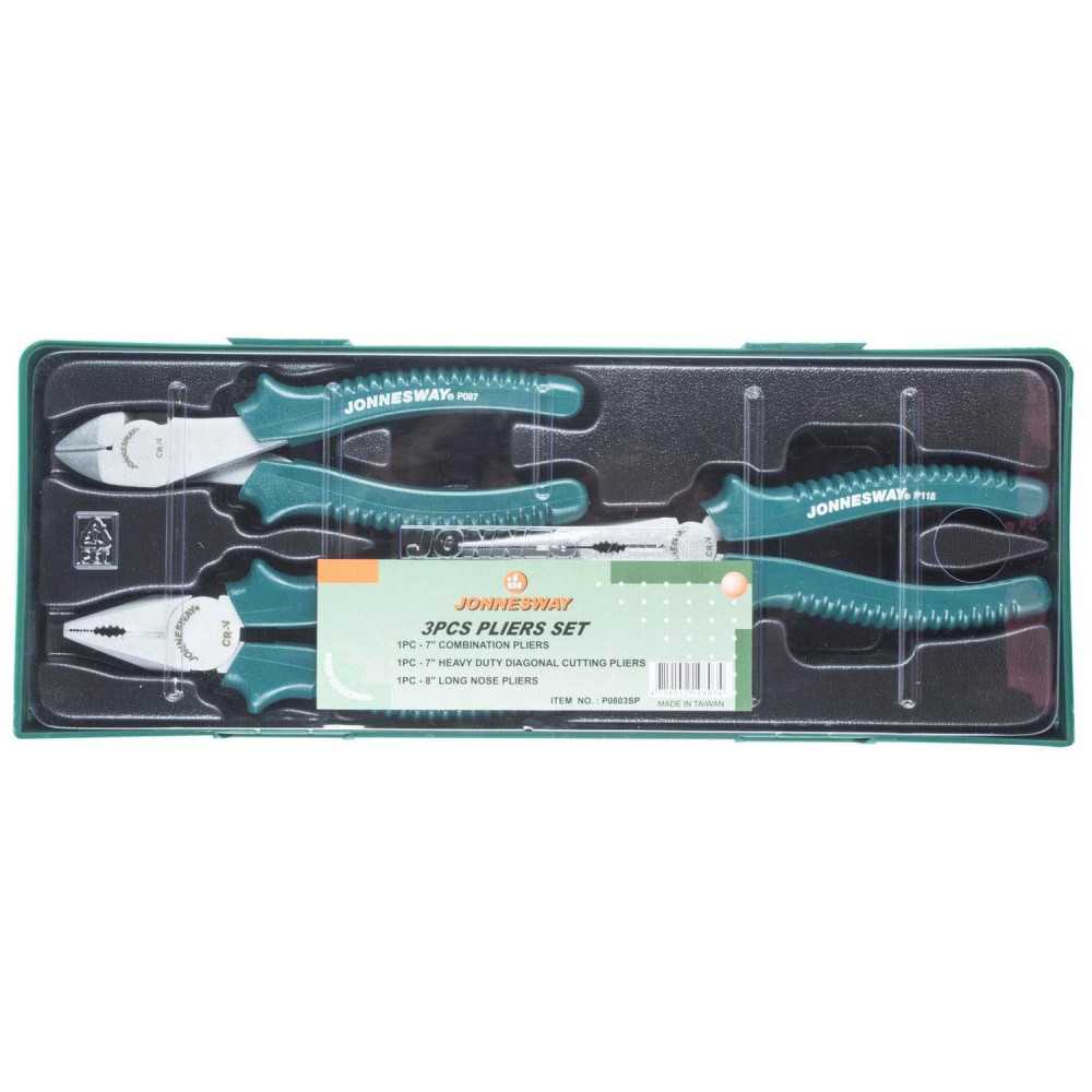 SET ALICATES 3 PIEZAS JONNESWAY (P0803SP)