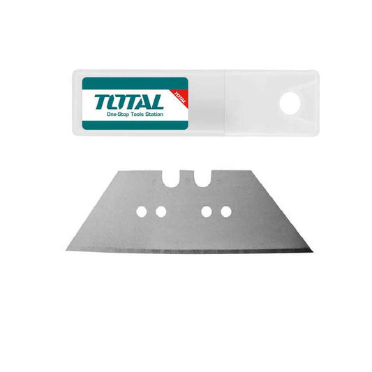 SET 10 HOJAS CUCHILLO CARTONERO RETRACTIL TOTAL 61MM (THT519611)