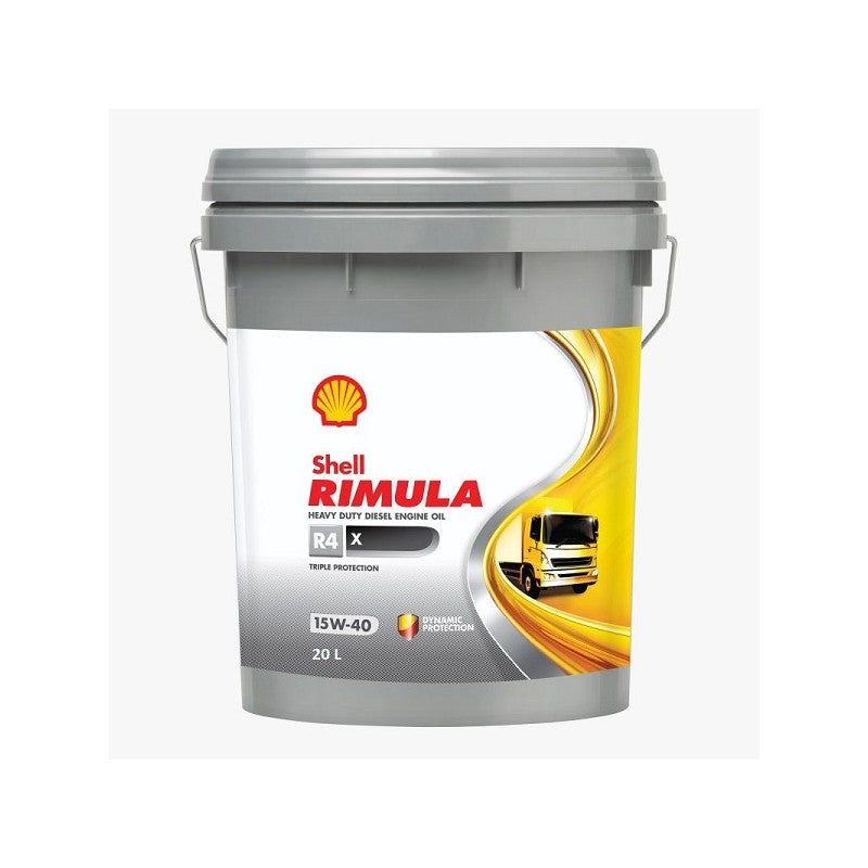 SHELL RIMULA R-4X 15W-40 B-20 LTS.
