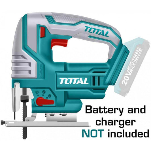 SIERRA CALADORA INALAMBRICA TOTAL 20V SIN BATERIA (TJSLI8501)