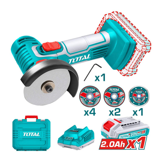 MNI CORTADOR 3´´ INALAMBRICA 20V TOTAL (TAGLI7601)