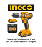 TALADRO INALAMBRICO CON BOLSO 10 MM 20V INGCO (CDLI2002)