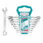 JUEGO DE LLAVES TOTAL COMBINACION 8 PIEZAS 6 - 19MM (THT102286)
