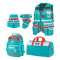 KIT 5PCS BOLSO+CHALECO+MOCHILA+PORTA TOTAL(TOS23090)