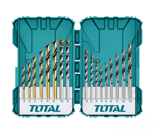 JUEGO BROCAS TOTAL HSS 16 PCS (TACSD0195)