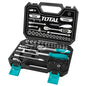 JUEGO DE DADOS 1/4´´ 45 PZAS. TOTAL (THT141451)