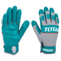 GUANTES MECANICO TOTAL TALLA XL MATERIAL MICROFIBRA CON CUERO (TSP1806-XL)