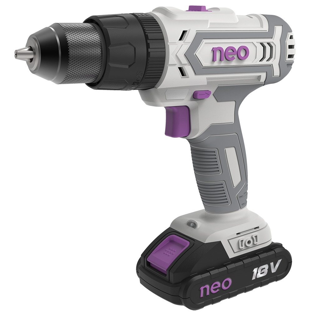TALADRO PERCUTOR INALAMBRICO NEO 13MM 18V (TP 913/18 C1)