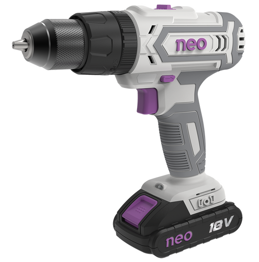 TALADRO PERCUTOR INALAMBRICO NEO 13MM 18V (TP 913/18 C1)