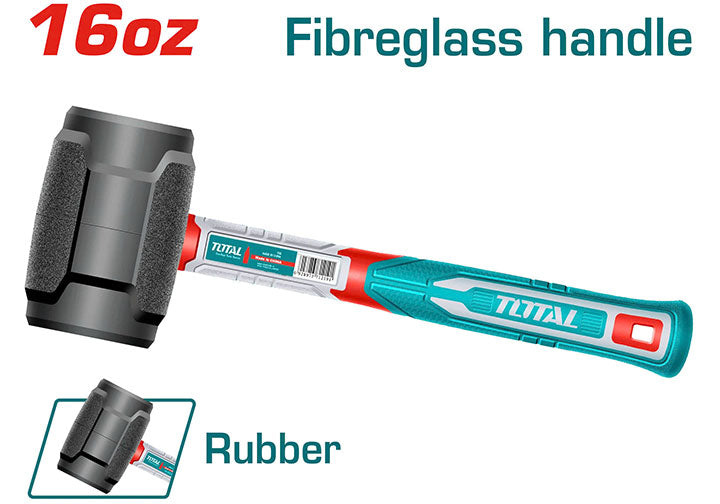 MARTILLO DE GOMA 16 OZ TOTAL (THRUH6816)