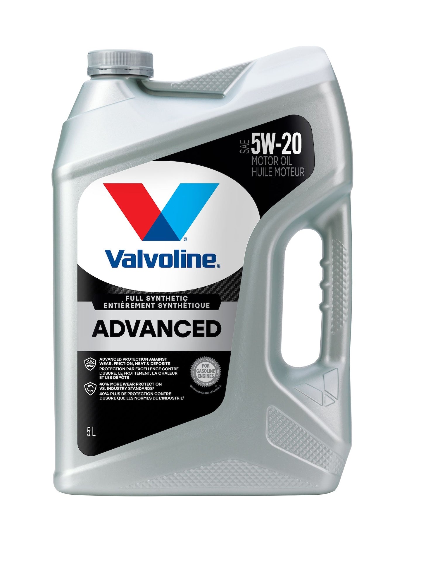 VALVOLINE ADVANCED FULL SYNTHETIC 5W-20 B-5 LTS.