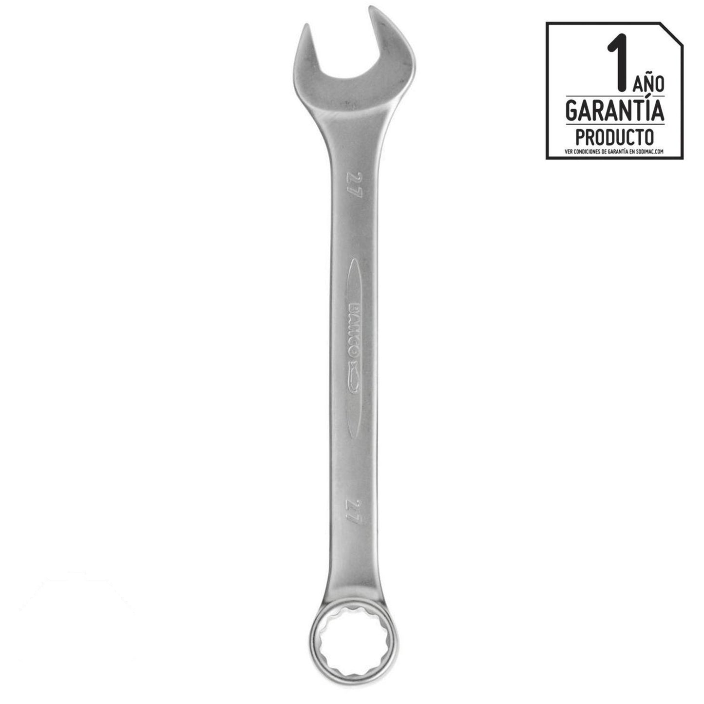 LLAVE PUNTA CORONA TRUPER 27 MM (LL-2027M)