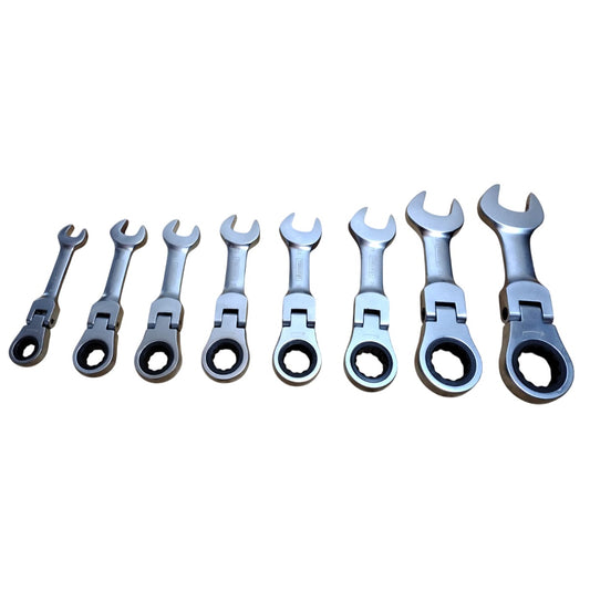 JUEGO LLAVE COMBINADA C/RACHET 8PCS UYUSTOOLS (YOR801ZF)